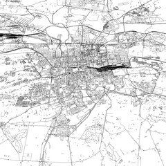 Fototapeta premium 3D illustration of city and urban in Johannesburg South Africa