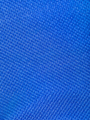 Flat fabric surface texture in blue color