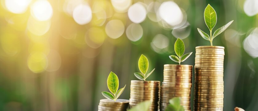 Energy cost rise depicted with wind turbines, renewable energy, sustainable solutions