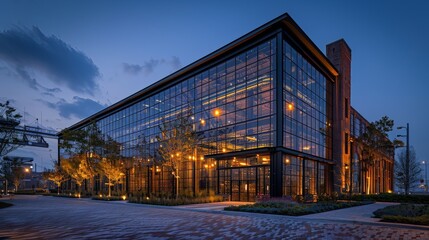 Adaptive Reuse Architecture: an adaptive reuse project where old industrial buildings are transformed into modern spaces, combining history and innovation.