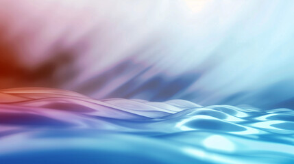 Abstract colorful blur background with waves