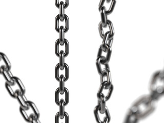 Obraz premium Chain 3d render
