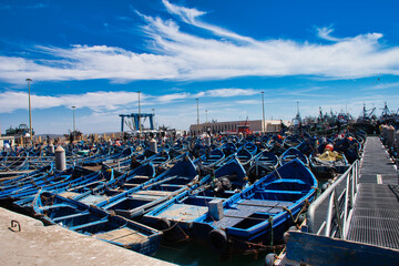 Puerto de Essaouira is a charming fishing port and historic rampart city located in the northwest...