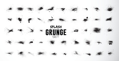 Splash grunge set