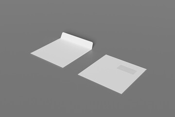 envelope template letter mock up branding