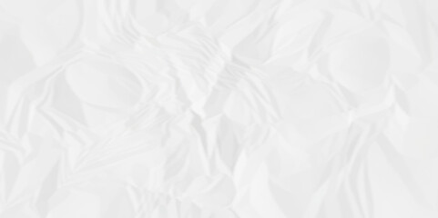 White paper texture is crumpled paper texture. White crumpled and creased paper texture. white crumpled blank paper texture. Grunge paper texture.