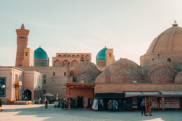 Old town of  Bukhara, Uzbekistan
