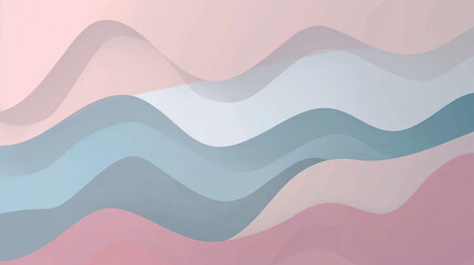 Obraz premium abstract background with waves in pastel colour