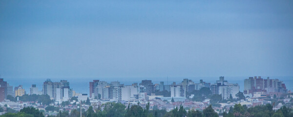 Obraz premium Puerto madryn skyline, chubut province, argentina