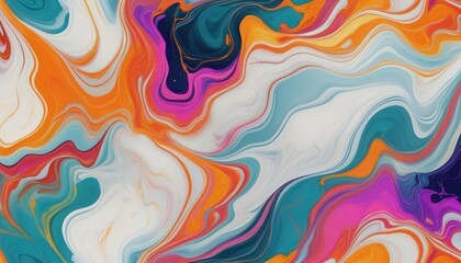 Obraz premium Crisp colorful abstract marble texture, organic marble-influenced surface texture