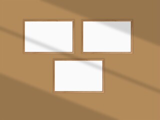 Frames mockup, Blank , wall concept of proposal and design phase of a product background
