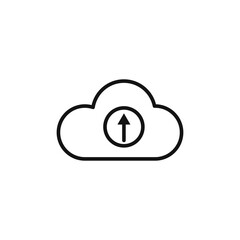 Data Upload to Cloud Icon for Backup and Cloud Storage Solutions