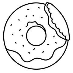 Sweet Treats Coloring Page For Kids Coloring Book