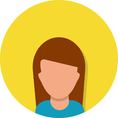 Woman Avatar Profile Picture Icon