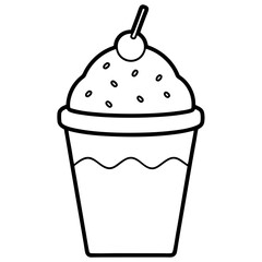 Sweet Treats Coloring Page For Kids Coloring Book