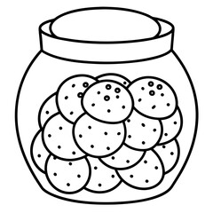Sweet Treats Coloring Page For Kids Coloring Book