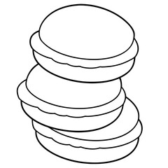 Sweet Treats Coloring Page For Kids Coloring Book