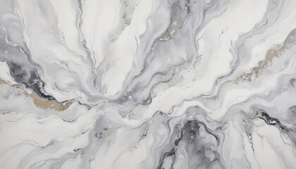 Fototapeta premium Crisp white and grey abstract marble texture, organic marble-influenced surface texture