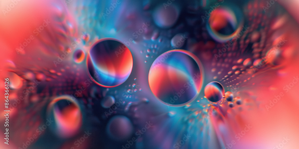 Poster abstract illustration of singularity concept. origin of life. space and science. background image. c
