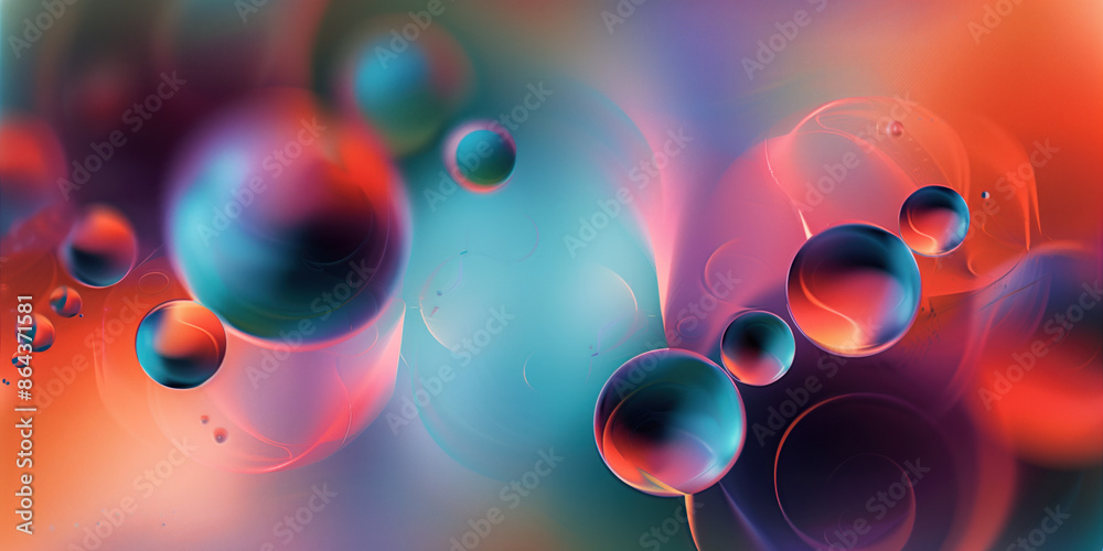 Poster abstract illustration of singularity concept. origin of life. space and science. background image. c