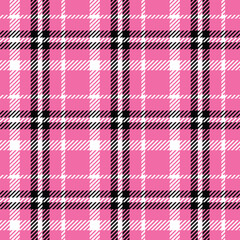 pink and white plaid texture