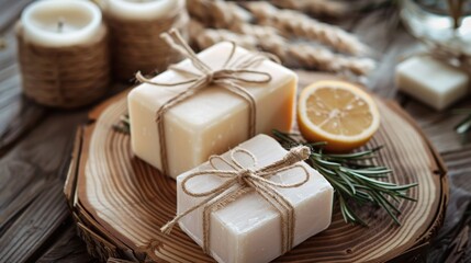 Handmade Soap Bars with Natural Ingredients