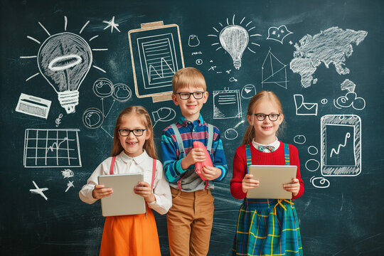 ack to school school kids, AI tehnology, tablets, formuls