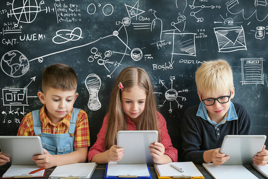 ack to school school kids, AI tehnology, tablets, formuls