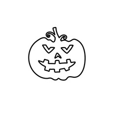 Pumpkin line icon