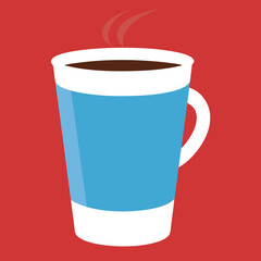       Coffee cup logo icon vector illustration.
