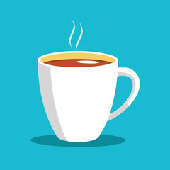       Coffee cup logo icon vector illustration.
