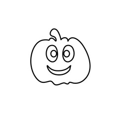 Pumpkin line icon