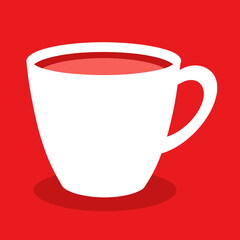       Coffee cup logo icon vector illustration.
