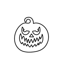 Pumpkin line icon