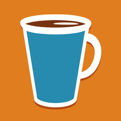       Coffee cup logo icon vector illustration.

