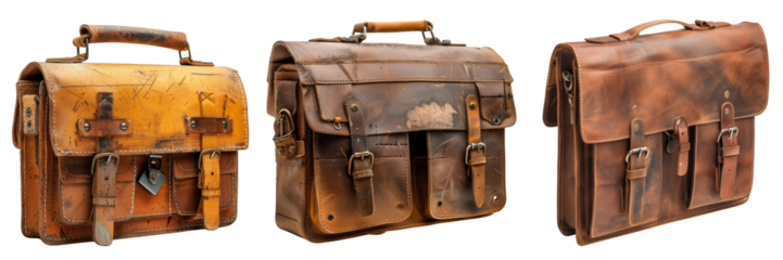 set of engineers document case on transparent background