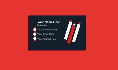 Creative And Clean Visiting Card Layout. Visiting Card Design.
