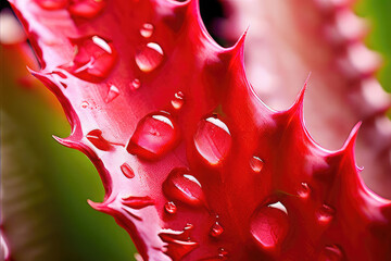 Aloe vera plant natural leaves.
