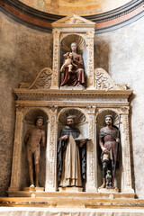 Statue of the virgin mary and saint © oleg_ru