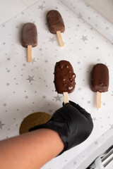chocolate desserts from a pastry chef
