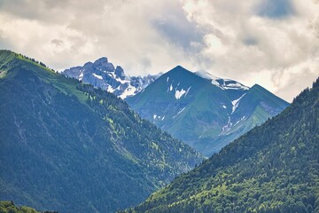 Alpenlandschaft in Bayern