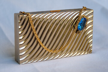 Vintage Purse Details Handbag Bag Clutch Accessory Fashion