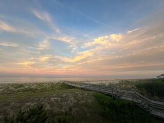 California West Coast Sunset Beach Landscape Ocean