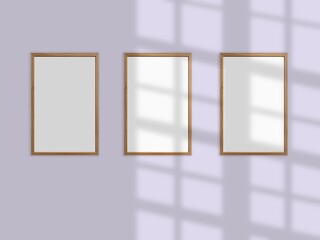 Blank frame mockup for you design. Layout mockup good use for your design preview.