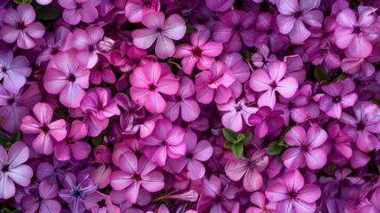A close up of a bunch of purple flowers