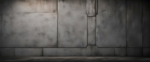 Fototapeta premium concrete wall and floor