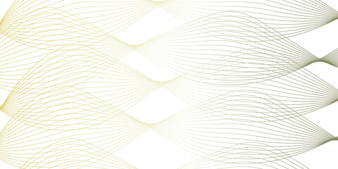 Abstract colorful wave element for design. Curved wave smooth stripe seamless pattern. Wave with lines created using blend tool. vertical glow wavy stripes on white background.