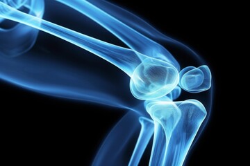 X-ray Image of Human Knee Joint