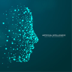 Illustration of abstract stream information. Big data, technology, AI, data transfer, data flow, generative ai, large language model, ai brain background.