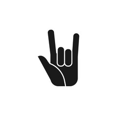 Collection of hand silhouettes isolated on white, Vector collection of human hands with different gestures, gesturing hands, black hand silhouettes, vector illustration